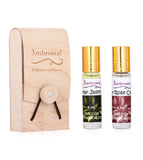 RoseJasmine - Attar Travel Pack of Two