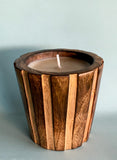 WALK IN TH FOREST ~ Wooden Votive Soy Wax Candle