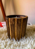 WALK IN TH FOREST ~ Wooden Votive Soy Wax Candle