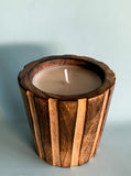 WALK IN TH FOREST ~ Wooden Votive Soy Wax Candle